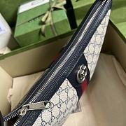 Bagsaaa Gucci Ophidia GG Small Crossbody Bag 598125 Beige/blue - 30*22*5.5cm - 2