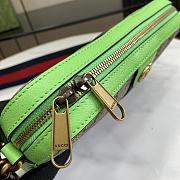 Bagsaaa Gucci Ophidia GG Small Crossbody Bag 699439 Green - 23.5x 16x 4.5 cm - 5