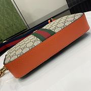 Bagsaaa Gucci Ophidia GG Small Crossbody Bag 699439 Orange - 23.5x 16x 4.5 cm - 3