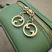 Bagsaaa Gucci Blondie Top Handle Bag 744434 Green - 17x15x9 cm - 4