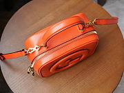 Bagsaaa Gucci Blondie Top Handle Bag 744434 Orange - 17x15x9 cm - 5