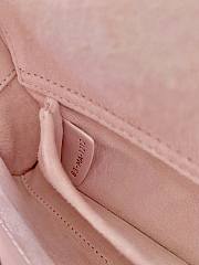 Bagsaaa Dior Small Lady D-Joy Bag Powder Pink Cannage Lambskin - 22 x 12 x 6 cm - 2