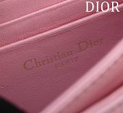 Bagsaaa My Dior Mini Bag Antique Pink Cannage Lambskin - 21 x 11.5 x 4.5 cm - 4