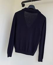 Bagsaaa Valentino Wool Cardigan Navy - 2