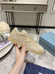 Bagsaaa Prada Faded Suede Sneakers Light Beige - 1