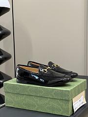 Bagsaaa Women's Gucci Jordaan Loafer Black Patent - 1