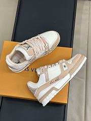 Bagsaaa LV Trainer Sneaker Pink Gradient laces - 3