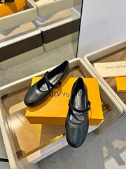 Bagsaaa Louis Vuitton Romy Flat Ballerina Black - 2