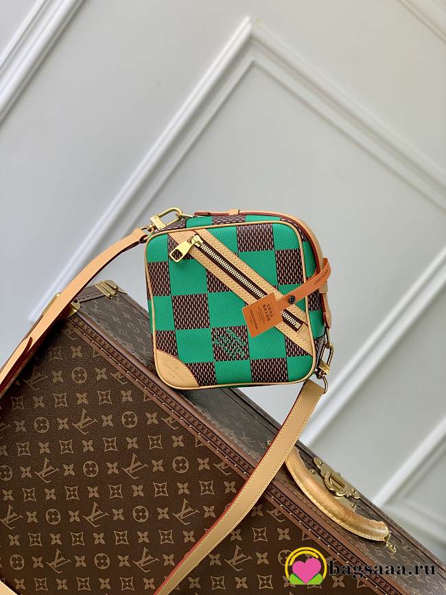 Bagsaaa Louis Vuitton N40563 Chess Messenger Green - 24 x 24 x 8 cm - 1