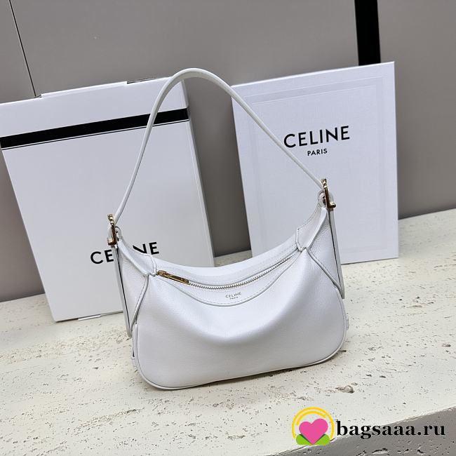 Bagsaaa Mini Romy In Supple Calfskin White - 19 X 14 X 5 CM - 1