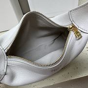 Bagsaaa Mini Romy In Supple Calfskin White - 19 X 14 X 5 CM - 2