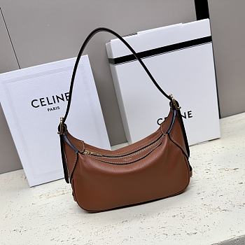 Bagsaaa Mini Romy In Supple Calfskin Brown - 19 X 14 X 5 CM