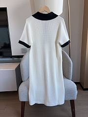 Bagsaaa Chanel Polo Dress White - 2