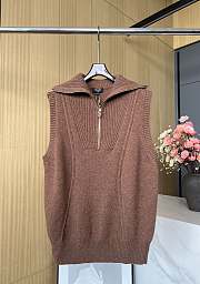 Bagsaaa Chanel Sweater Brown Cashmere P77533 - 1