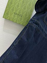 Bagsaaa Gucci Organic Denim Dress 776564 - 2