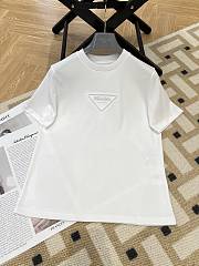 Bagsaaa Prada Interlock T-shirt White - 1