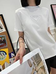 Bagsaaa Prada Interlock T-shirt White - 4