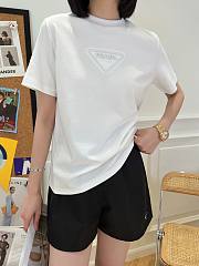 Bagsaaa Prada Interlock T-shirt White - 3