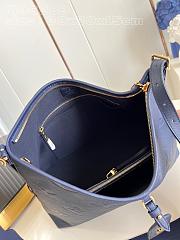 Bagsaaa Louis Vuitton M46669 CarryAll MM Tote Bag Navy Blue - 39 x 30 x 15 cm - 5