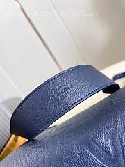 Bagsaaa Louis Vuitton M46669 CarryAll MM Tote Bag Navy Blue - 39 x 30 x 15 cm - 3