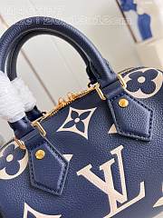 Bagsaaa Louis Vuitton M47048 Speedy Bandoulière 20 Bag Navy Blue - 20.5 x 13.5 x 12 cm - 4