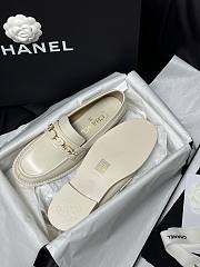 Bagsaaa Chanel Moccasins Cream G45785 - 4