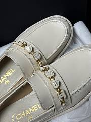 Bagsaaa Chanel Moccasins Cream G45785 - 3