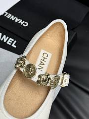 Bagsaaa Chanel Mary Janes G45778 White - 2