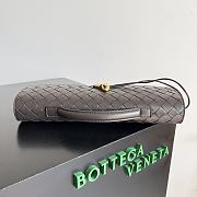 Bagsaaa Bottega Veneta Long Clutch Andiamo With Handle Fondant - 31*13*3cm - 2