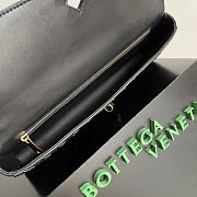 Bagsaaa Bottega Veneta Long Clutch Andiamo With Handle Black - 31*13*3cm - 4