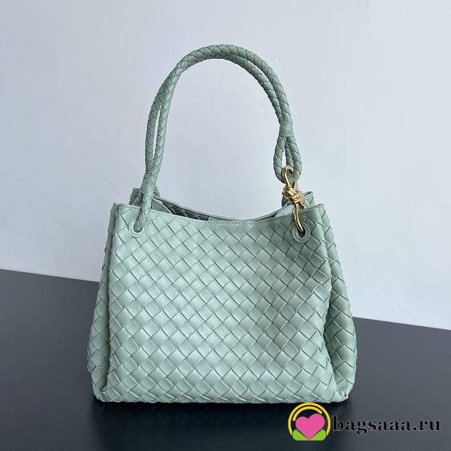 Bagsaaa Bottega Veneta Large Parachute Mint - 30*26*20cm - 1