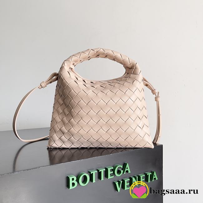 Bagsaaa Bottega Veneta Mini Hop Lotus Pink - 25.5*14.5*11cm - 1