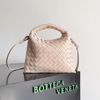 Bagsaaa Bottega Veneta Mini Hop Lotus Pink - 25.5*14.5*11cm