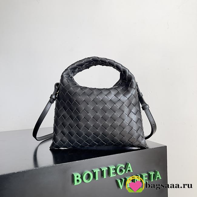 Bagsaaa Bottega Veneta Mini Hop Black - 25.5*14.5*11cm - 1