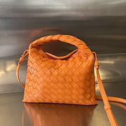 Bagsaaa Bottega Veneta Mini Hop Orange - 25.5*14.5*11cm - 1