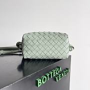 Bagsaaa Bottega Veneta Small Loop Cross-Body Bag New sauge - 19*12*9cm - 4