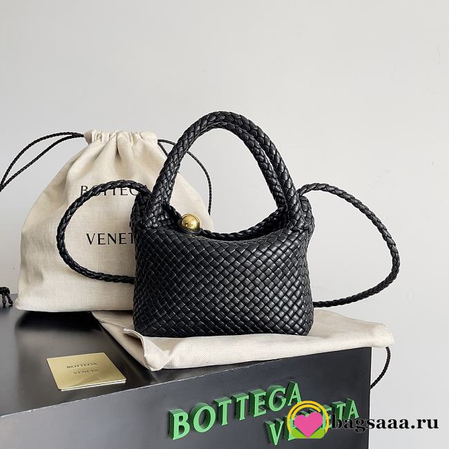 Bagsaaa Bottega Veneta Mini Tosca Black - 20x15.5x7 - 1