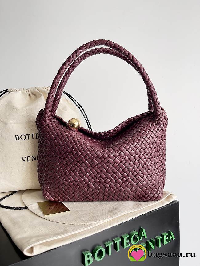 Bagsaaa Bottega Veneta Tosca Shoulder Bag Red - 27*9*18cm - 1