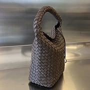 Bagsaaa Bottega Veneta Small Cabat Bucket Brown - 35.5*21*13cm - 4