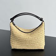 Bagsaaa Bottega Veneta Mini Wallace Raffia Crochet - 20x13x9.5 cm - 1