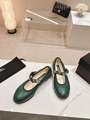 Bagsaaa Chanel Mary Janes G45778 Green - 4