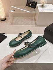 Bagsaaa Chanel Mary Janes G45778 Green - 3