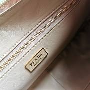 Bagsaaa Prada Aimèe Large Leather Shoulder Bag Beige - 39x23x12 cm - 2