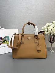 Bagsaaa Large Prada Galleria Leather Bag Brown - 32×22.5×13.5cm - 1