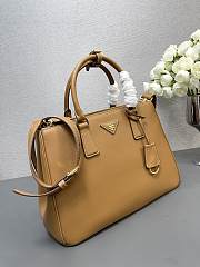 Bagsaaa Large Prada Galleria Leather Bag Brown - 32×22.5×13.5cm - 4