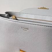 Bagsaaa Celine Medium Nino Bag In Supple Calfskin Cloudy Grey - 25 X 17.5 X 10 CM - 2