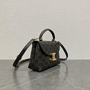 Bagsaaa Celine Teen Nino Bag In Triomphe Canvas - 20.5 X 13 X 8 CM - 3