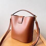 Bagsaaa Celine Medium Louise Bag In Smooth Calfskin Brown - 23.5 X 24 X 16 CM - 4