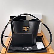 Bagsaaa Celine Medium Louise Bag In Smooth Calfskin Black - 23.5 X 24 X 16 CM - 1