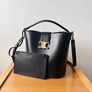 Bagsaaa Celine Medium Louise Bag In Smooth Calfskin Black - 23.5 X 24 X 16 CM - 4